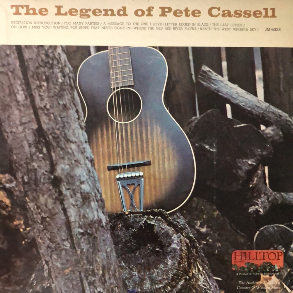 Pete Cassell The Legend of... Vinyl Lp '65